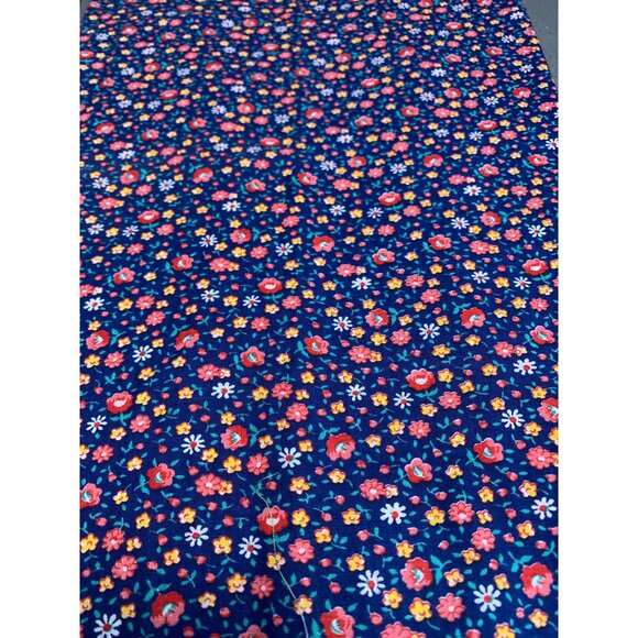 Floral Cotton Fabric 1/2 yard - 42" wide Multicolor with Ditsy Floral Design - Picture 1 of 5